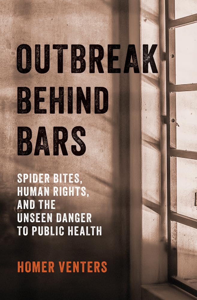 Book cover titled Outbreak Behind Bars.
