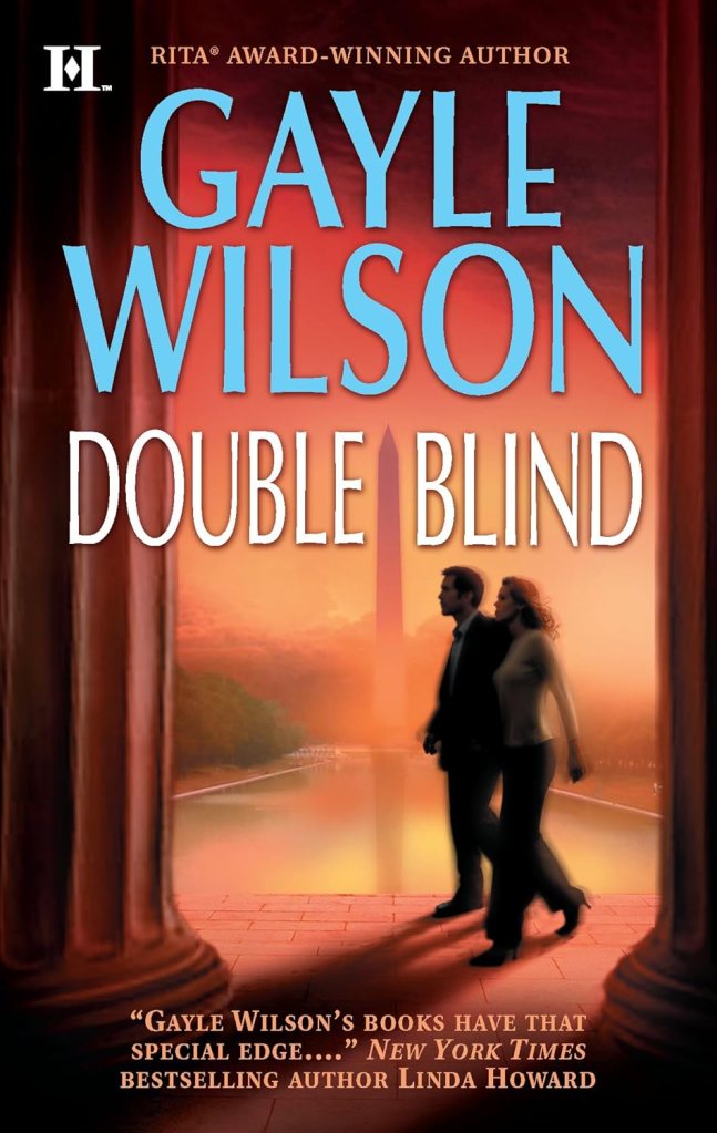 Book cover titled Double Blind.