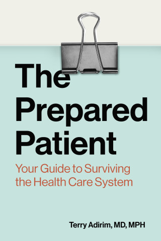 Book cover titled The Prepared Patient.